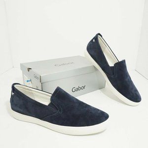 gabor navy loafers